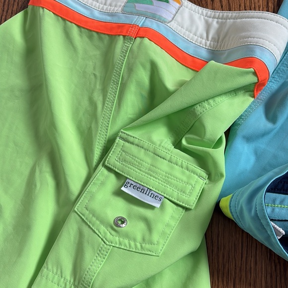 Greenlines boys bathing suits size 8 - Picture 7 of 7